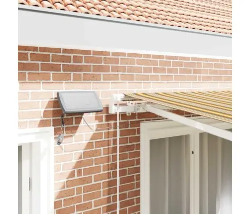 Izvelkams Jumtiņš With Daudzkrāsains 300 X 250 Cm Audums Vidaxl