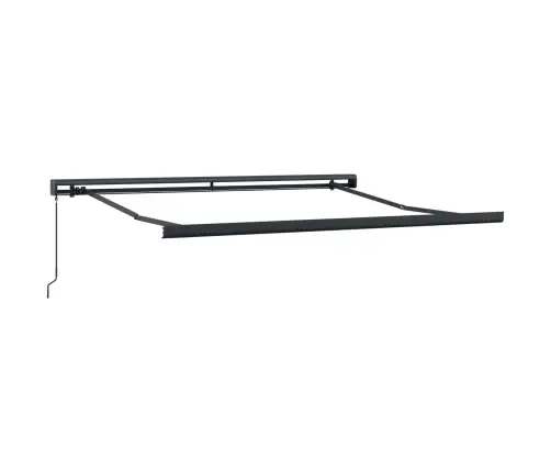 Manuālā Iebīdāmā Nojume Bēšā 300X250 Cm Vidaxl