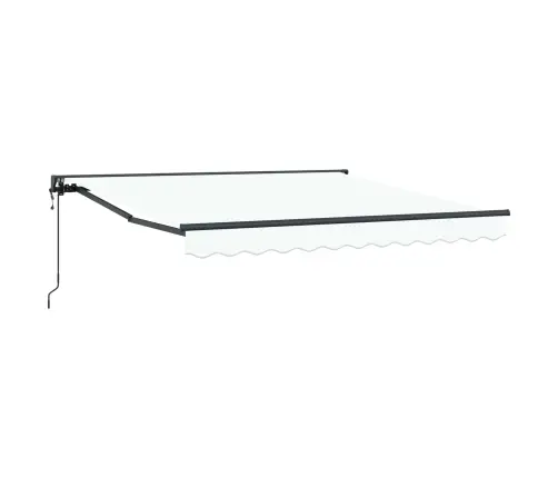 Izvelkams Jumtiņš Balts 300X250 Cm Vidaxl
