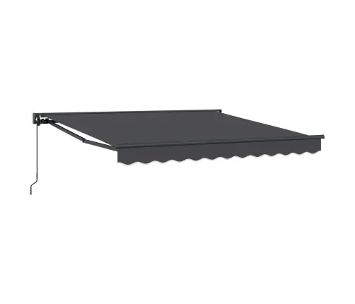 Izvelkams Jumtiņš Antracīts 350X250 Cm Vidaxl
