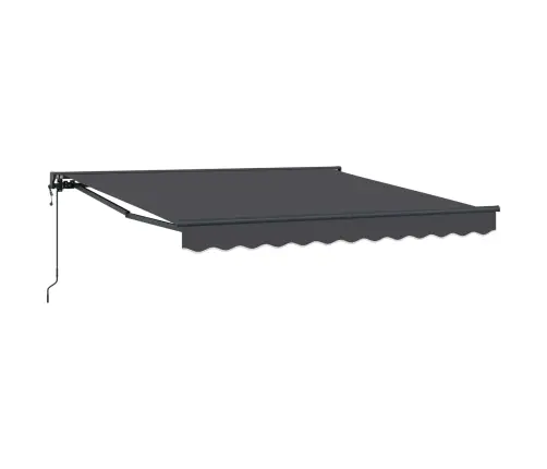 Izvelkams Jumtiņš Antracīts 350X250 Cm Vidaxl