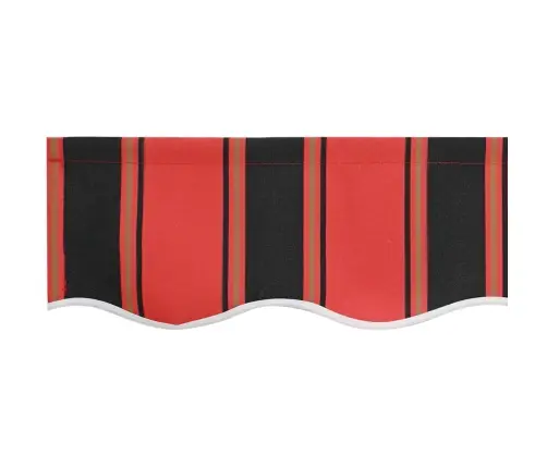 Izvelkams Jumtiņš Oranžs Un Brūns 350 X 250 Cm Vidaxl