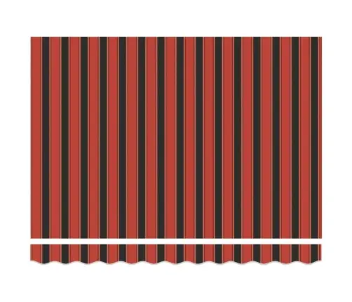 Automātiskā Izvelkamā Nojume Oranžā Un Brūnā Krāsā, 350 X 250 Cm Vidaxl