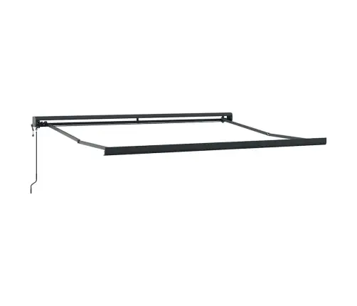 Automātiskā Izvelkamā Nojume Oranžā Un Brūnā Krāsā, 350 X 250 Cm Vidaxl