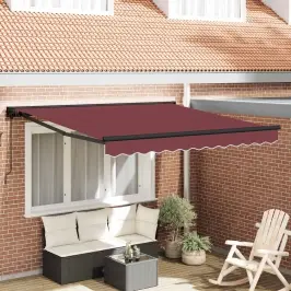 Pārklājuma Struktūra Burgundija 350 X 250 Cm Vidaxl
