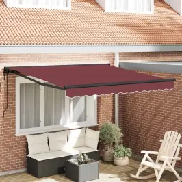 Pārklājuma Struktūra Burgundija 350 X 250 Cm Vidaxl
