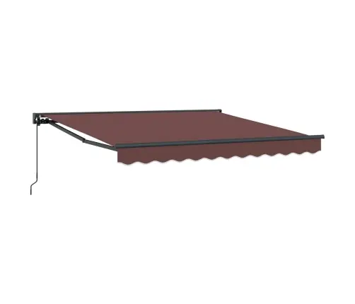 Izvelkams Jumtiņš Brūna 350X250 Cm Audums Vidaxl