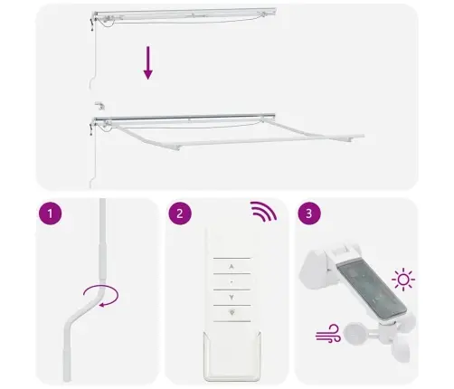 Izvelkams Jumtiņš Dzeltena Un Oranža 350 X 250 Cm Vidaxl