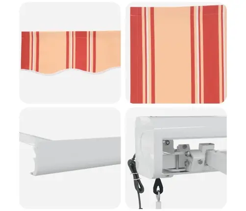 Pavėsinė Geltona Ir Oranžinė 350 X 250 X 165 Cm