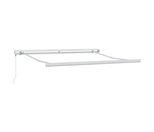 Rokas Ievelkamā Nojume Sarkana Un Balta Svītra 350X250 Cm Vidaxl