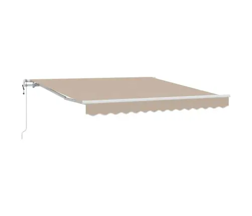 Izvelkamā Nojume Bēšā Bēša 350 X 250 Cm Bēša Vidaxl