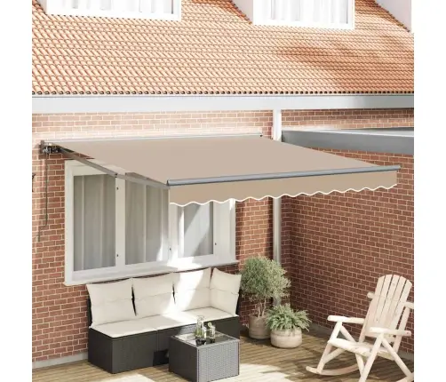 Ištraukiama Markizė Smėlio 350X250 Cm Audinys
