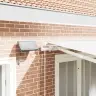 Izvelkams Jumtiņš Balts 350 X 250 Cm Audums Un Tērauds Vidaxl