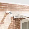 Izvelkams Jumtiņš Balts 350 X 250 Cm Poliesters Un Metāls Vidaxl