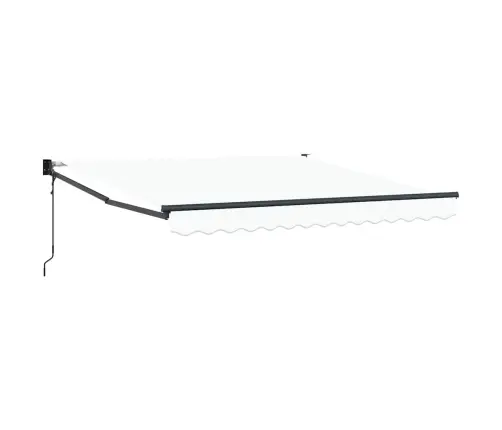 Käigukohandatav Varikatus Valge 350 X 250 Cm