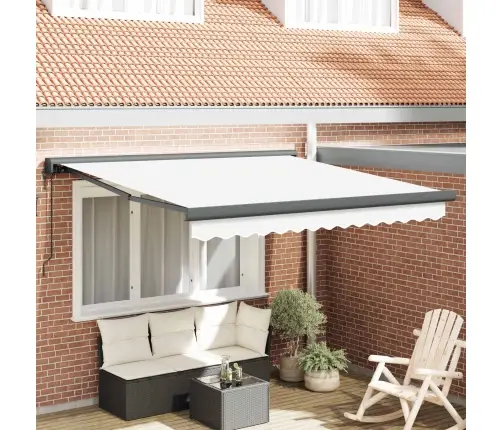 Automātiskā Nojume Balta 350 X 250 Cm Vidaxl