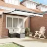 Automātiskā Nojume Balta 350 X 250 Cm Vidaxl