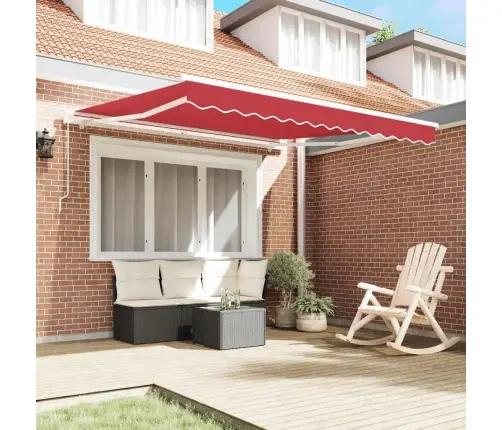 Ištraukiama Markizė Raudona 350 X 250 Cm