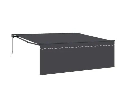 Izvelkams Jumtiņš Antracīts 400 × 300 Cm Audums Vidaxl