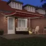 Izvelkams Jumtiņš Oranžs Un Brūns 400 × 300 Cm Vidaxl