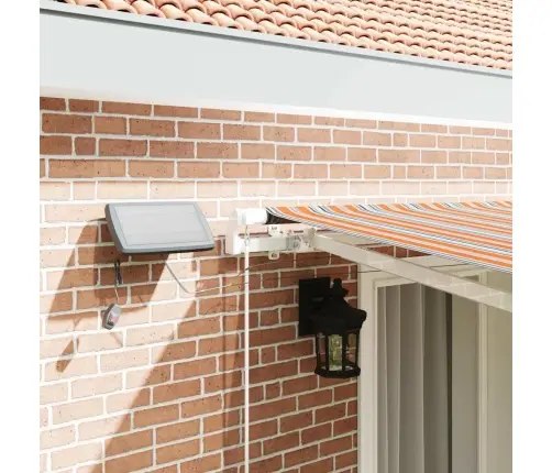 Ievelkama Nojume With Oranža / Pelēka / Zila / Balta 400 × 300 Cm Vidaxl