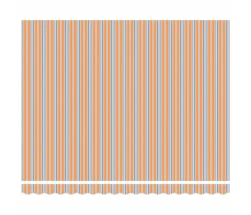 Ievelkama Nojume With Oranža / Pelēka / Zila / Balta 400 × 300 Cm Vidaxl