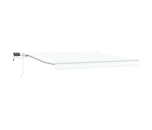Ievelkamā Nojume Balts With Balta 400 × 300 Cm Balts Vidaxl
