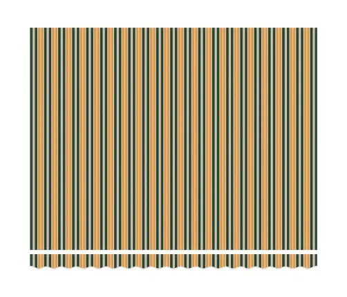 Käigukohandatav Varikatus Roheline Ja Kollane 400 × 300 Cm