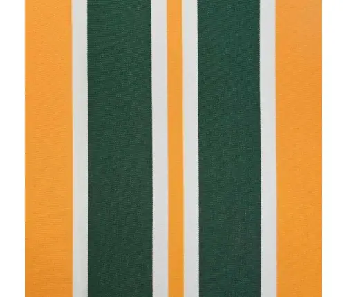 Izvelkams Jumtiņš Zaļš Un Dzeltenš 400X300 Cm Vidaxl