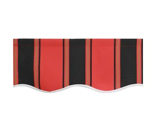 Käigukohandatav Varikatus Kollane Ja Oranž 400 × 350 Cm Kangas