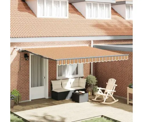 Skėtis Audinys Su Įvairiaspalvis 400 × 350 Cm Poliesteris