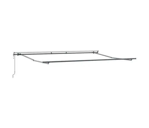 Izvelkams Jumtiņš Bēša 400 ×350 Cm Audums Vidaxl