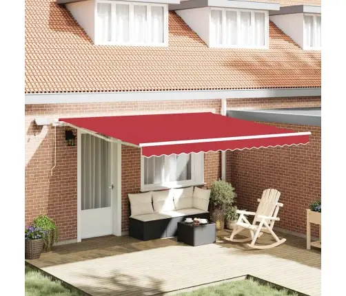 Sarkana Nojume With Sarkana 400 × 350 Cm Sarkana Vidaxl