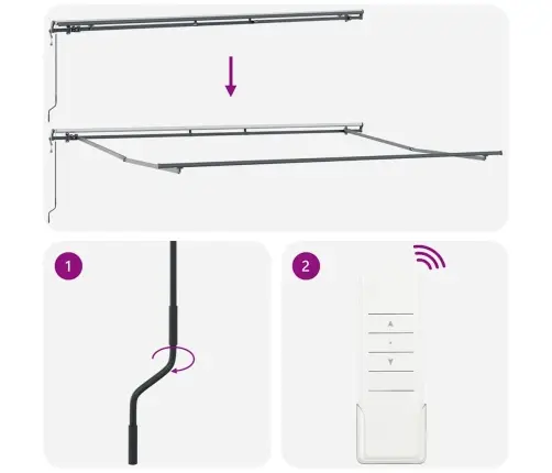 Automātiskā Atgriezeniskā Parasolā Sarkans 400 X 350 Cm Vidaxl