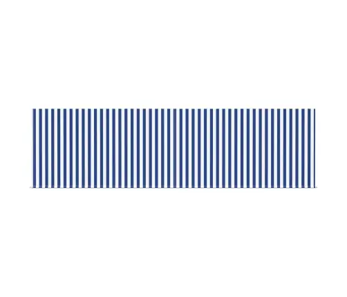 Izvelkams Jumtiņš Zila Un Balta Antracīta 450 × 300 Cm Vidaxl