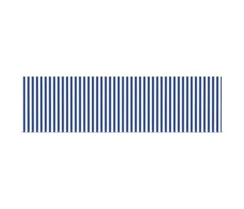Izvelkams Jumtiņš Zila Un Balta Antracīta 450 × 300 Cm Vidaxl