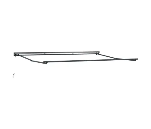 Izvelkams Jumtiņš Antracīts 450 × 300 Cm Vidaxl