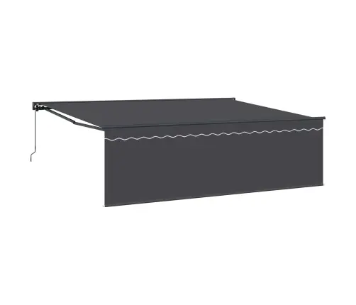 Izvelkams Jumtiņš Antracīts 450 × 300 Cm Vidaxl