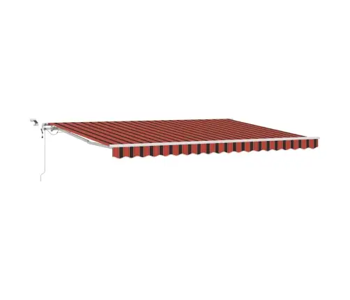Izvelkams Jumtiņš Oranžs Un Brūns 450 × 300 Cm Vidaxl