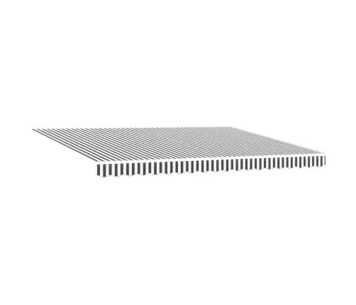 Izvelkams Jumtiņš Antracīts Un Balts 450 × 300 Cm Vidaxl