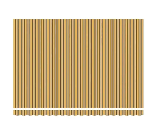 Izvelkams Jumtiņš Svītrains Raksts Daudzkrāsains 450 × 300 Cm Vidaxl