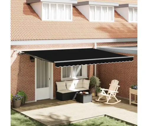 Varjudekangas Koos Must 450 × 300 Cm Polüester