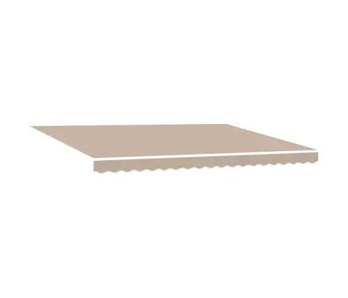 Izvelkams Jumtiņš Bēša 450 ×300 Cm Audums Vidaxl