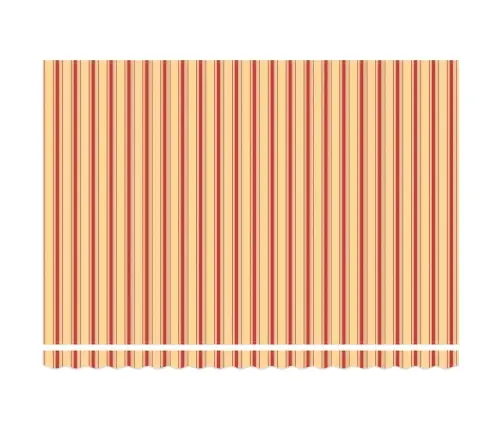 Automātiska Izvelkamā Nojume Dzeltens Un Apelsīns 450X350 Cm Vidaxl