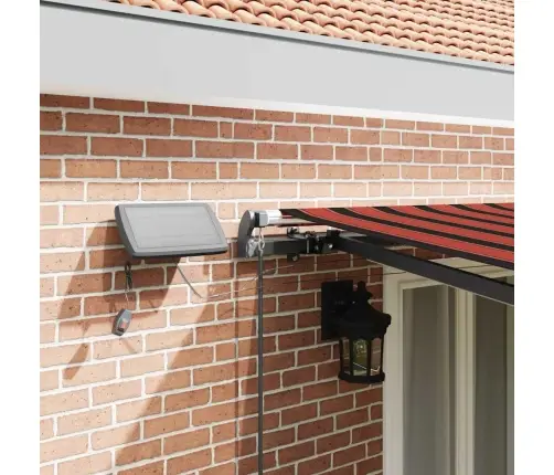 Käigukohandatav Varikatus Oranž Ja Pruun 500 ×300 Cm Kangas