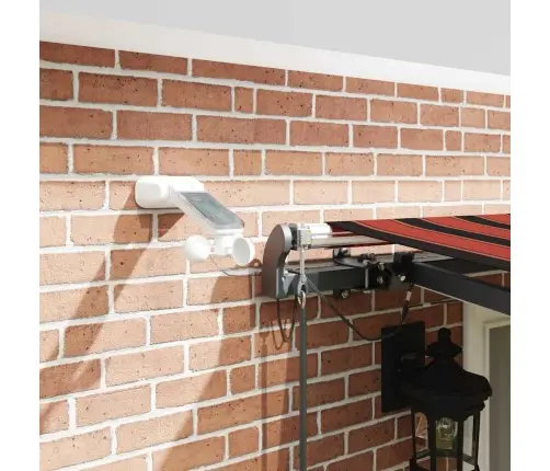 Automātiskā Ievilkama Nojume Ar Led Oranžā Un Brūnā Krāsā, 500X300 Cm Vidaxl