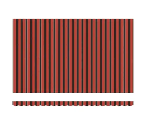 Manuāla Ievelkamā Nojume Oranžā Un Brūnā Krāsā 500X300 Cm Vidaxl