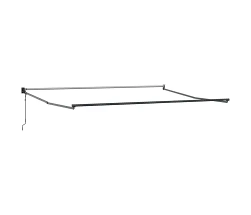 Automātiskā Iebīdāmā Nojume Oranžs Un Brūns 500X300 Cm Vidaxl