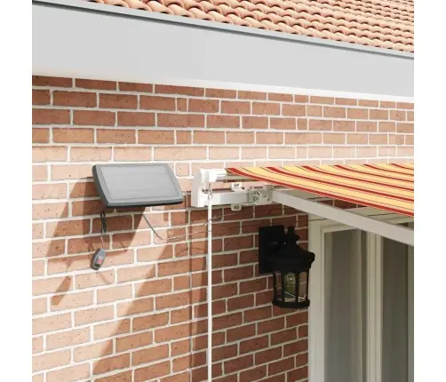 Iebīdāma Nojume. With Dzeltena Un Oranža 500 × 300 Cm Vidaxl