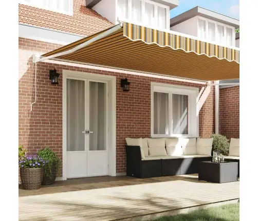 Käigukohandatav Varikatus Mitmevärviline 500 × 300 Cm